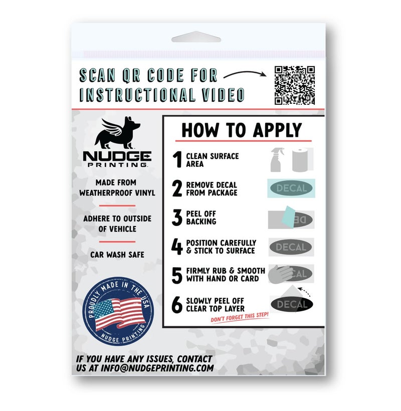 Nudge Printing Collegiate NCAA Car Decal Made from Premium Weatherproof Vinyl (Michigan State Sword Sparty) - Image 4